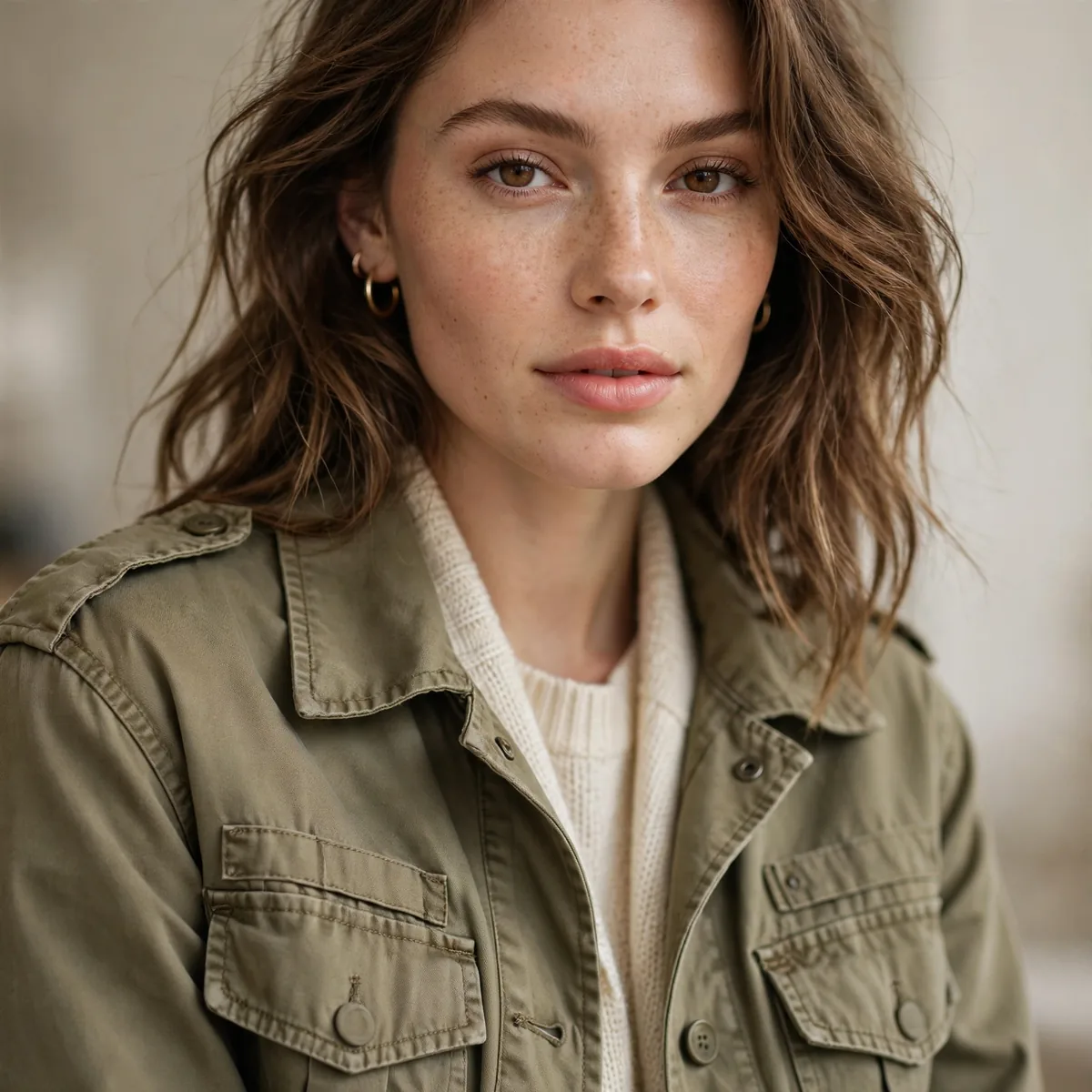 Utility jacket spring layering