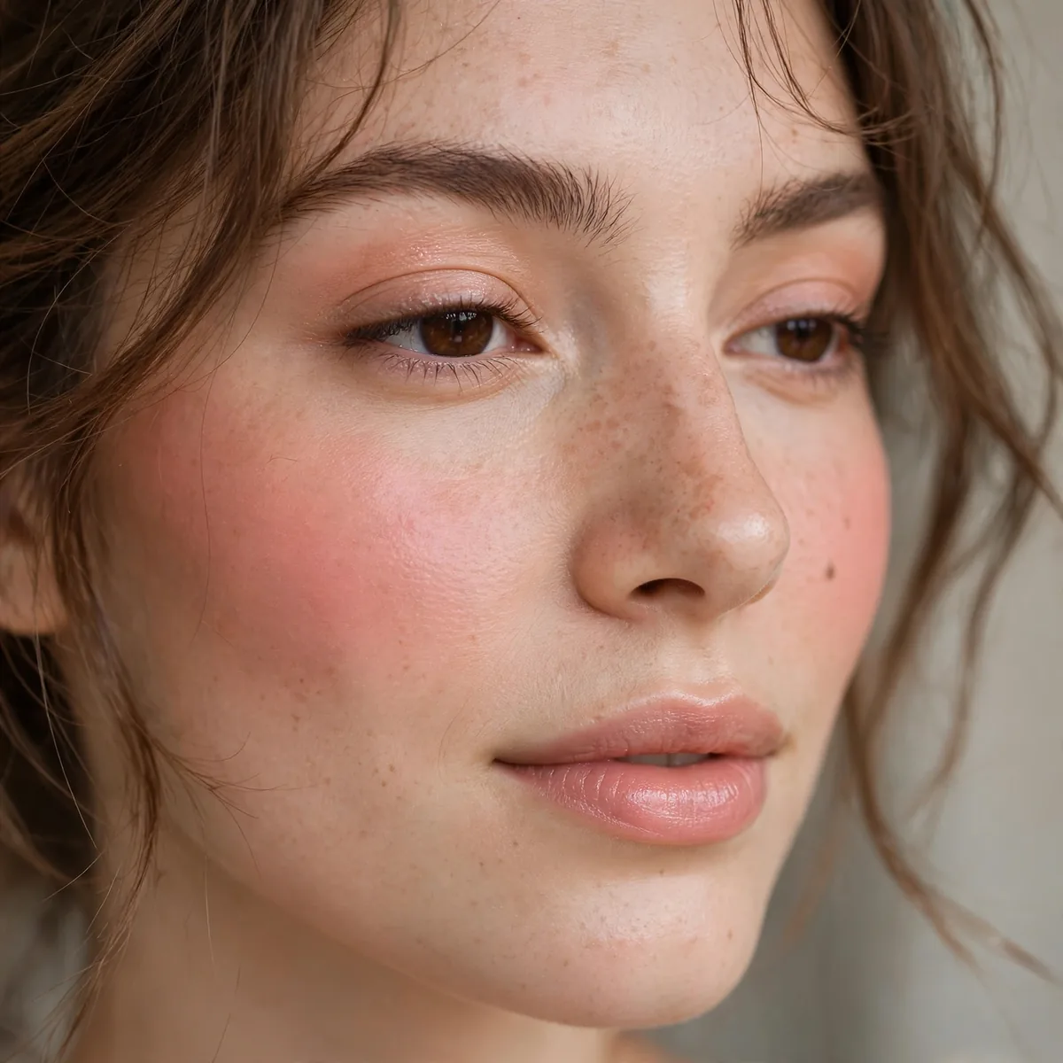 Peach pink strawberry blush mix