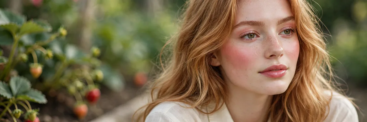 15 Strawberry Makeup Looks for a Sweet, Flushed Glow