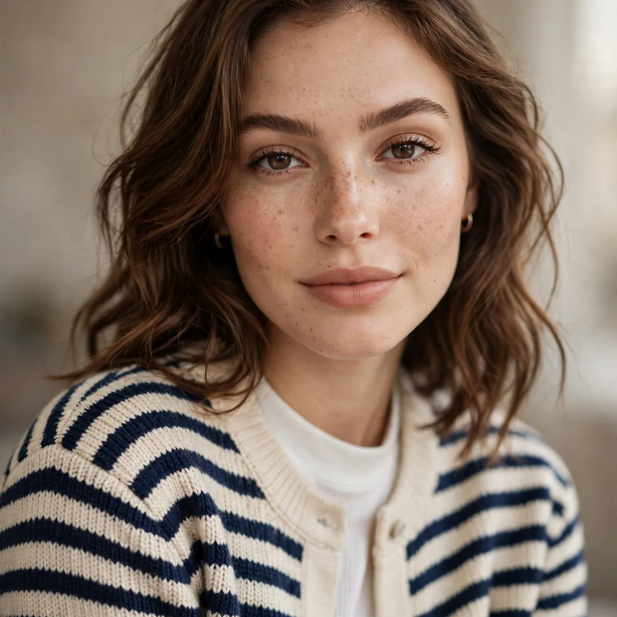 Striped cardigan outfit