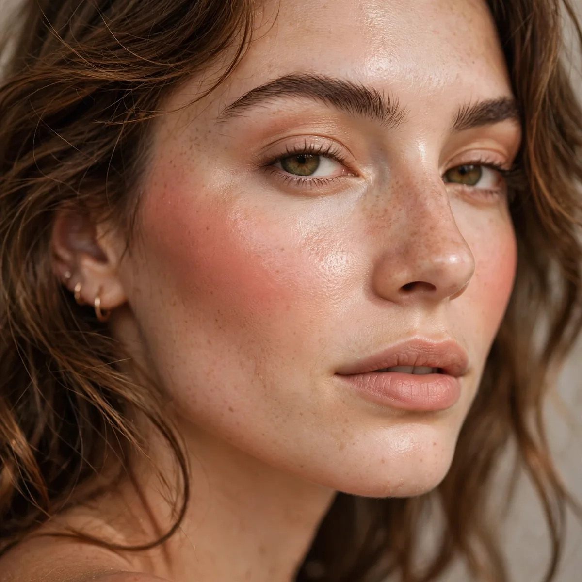 Long-wear blush summer heat