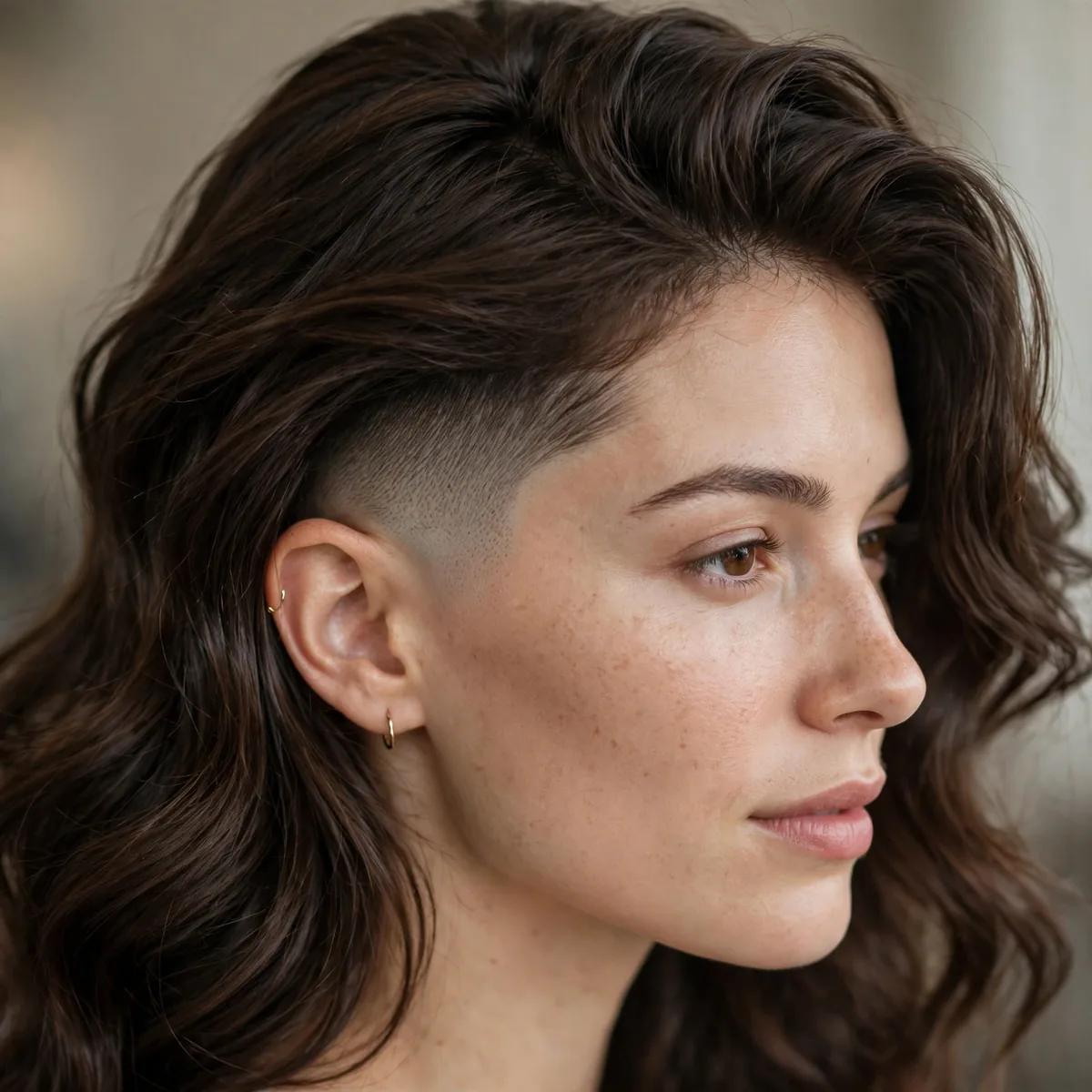 Skin fade tapered haircut