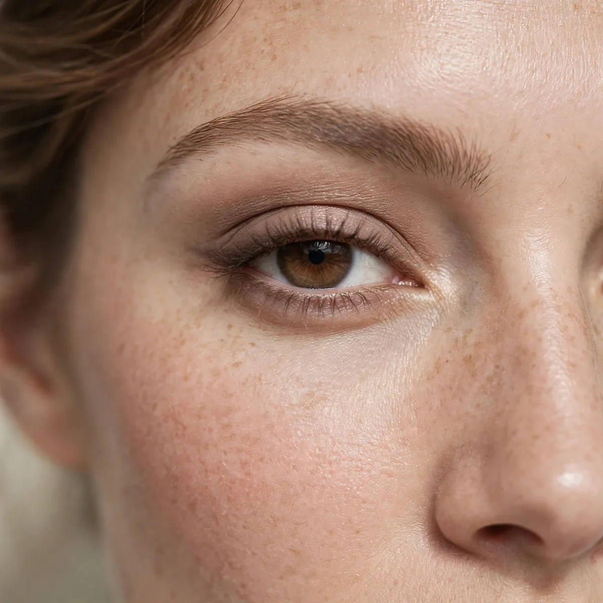 Taupe tightlined eye definition