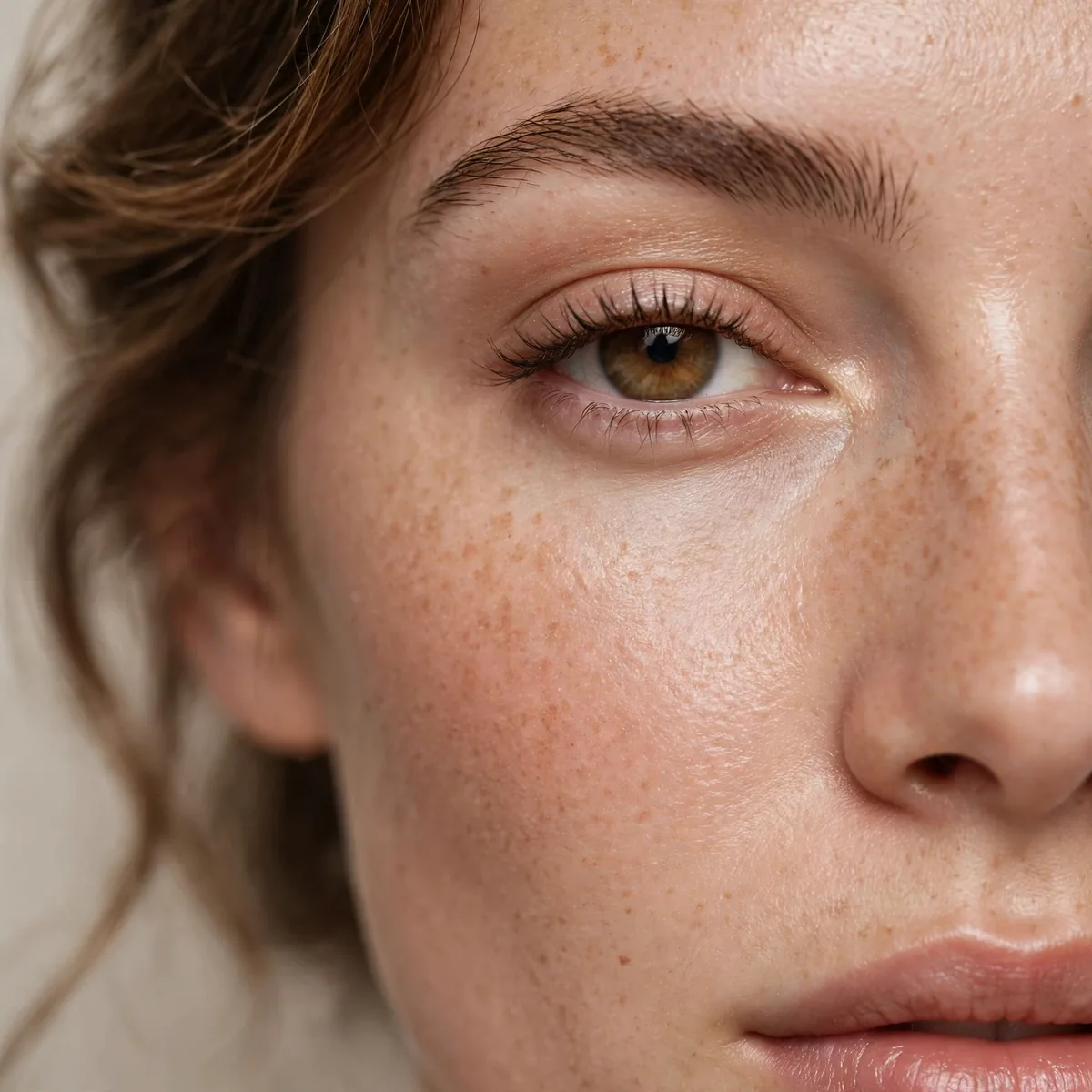 Invisible lower lash definition