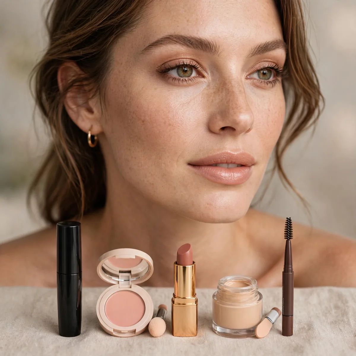 Five product travel makeup kit