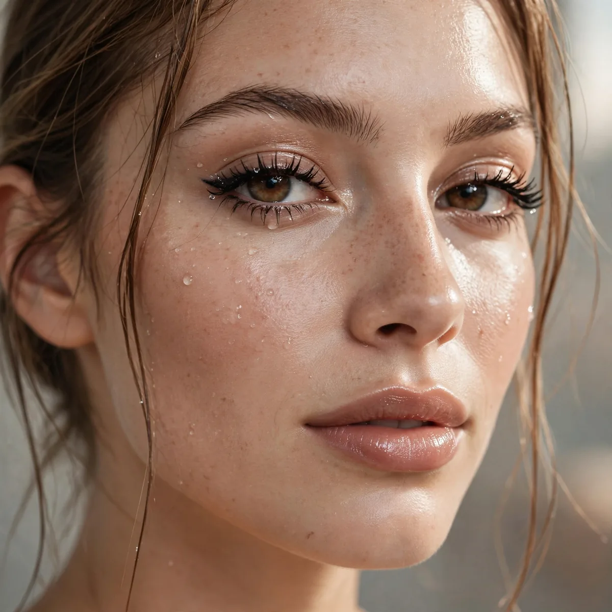 Waterproof makeup for travel