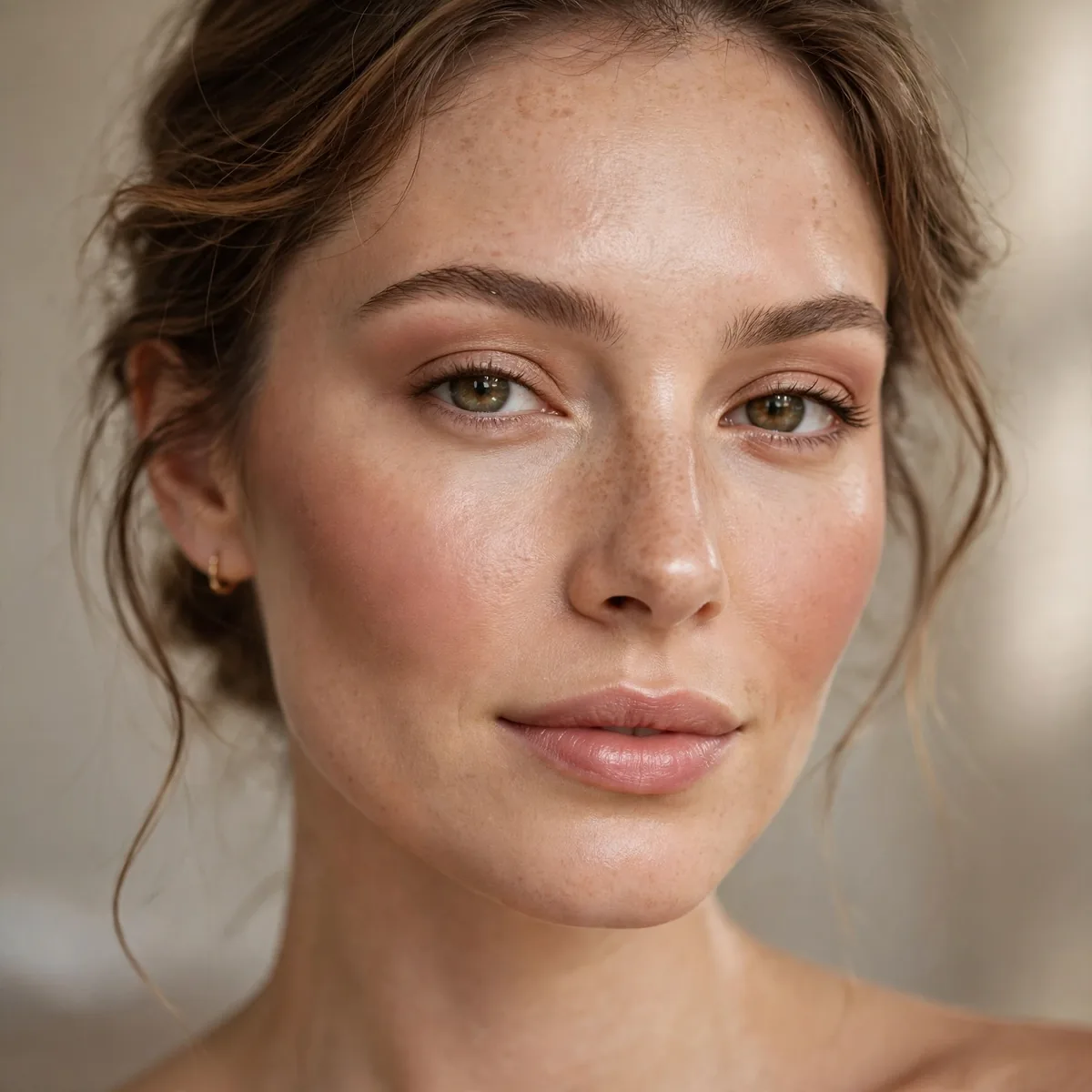 Complete underpainting makeup look