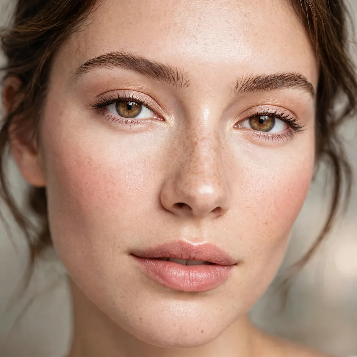 Brightened under-eyes for video calls