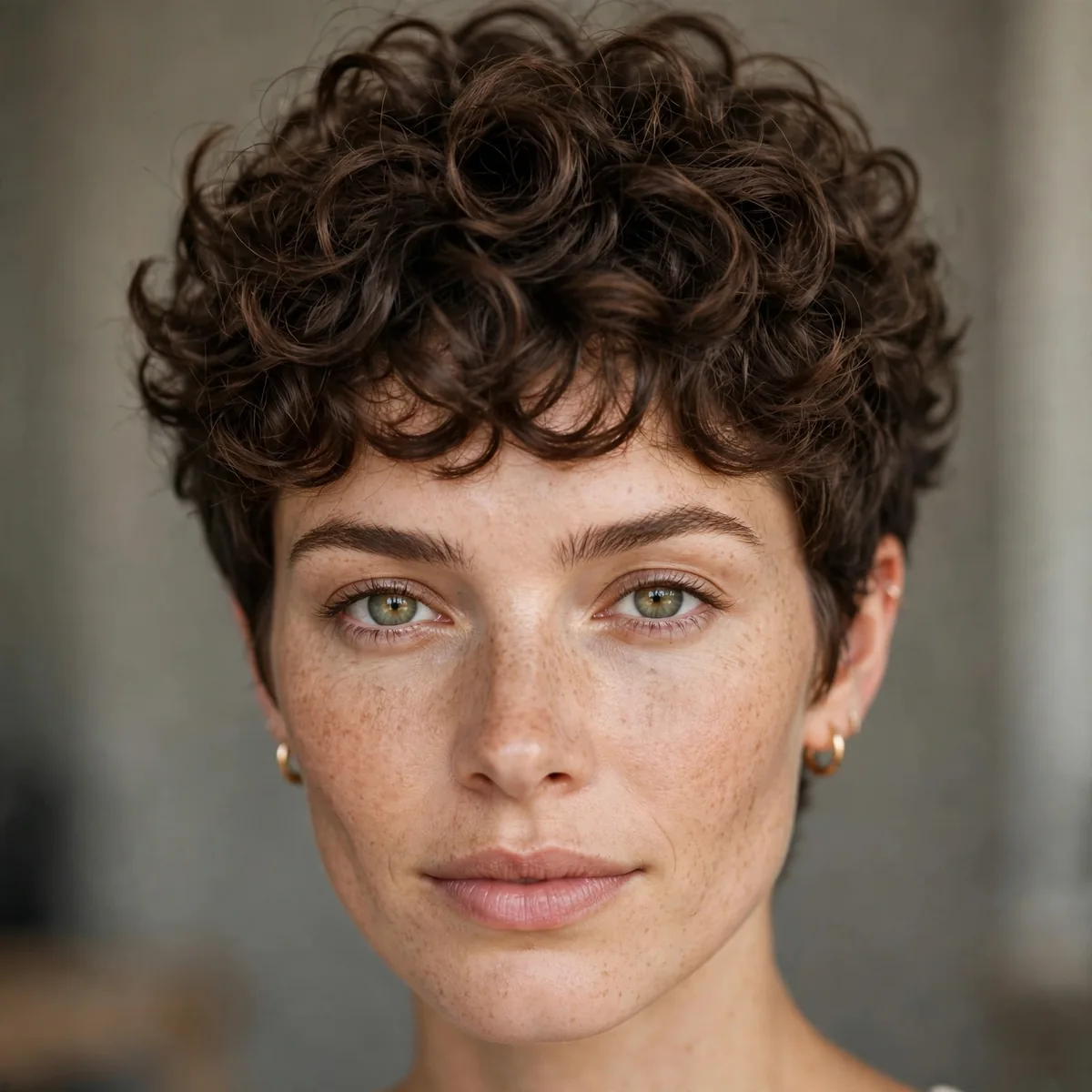 Wash-and-go pixie for thick hair