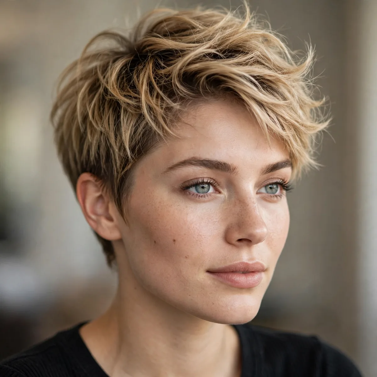 Pixie styled in five minutes