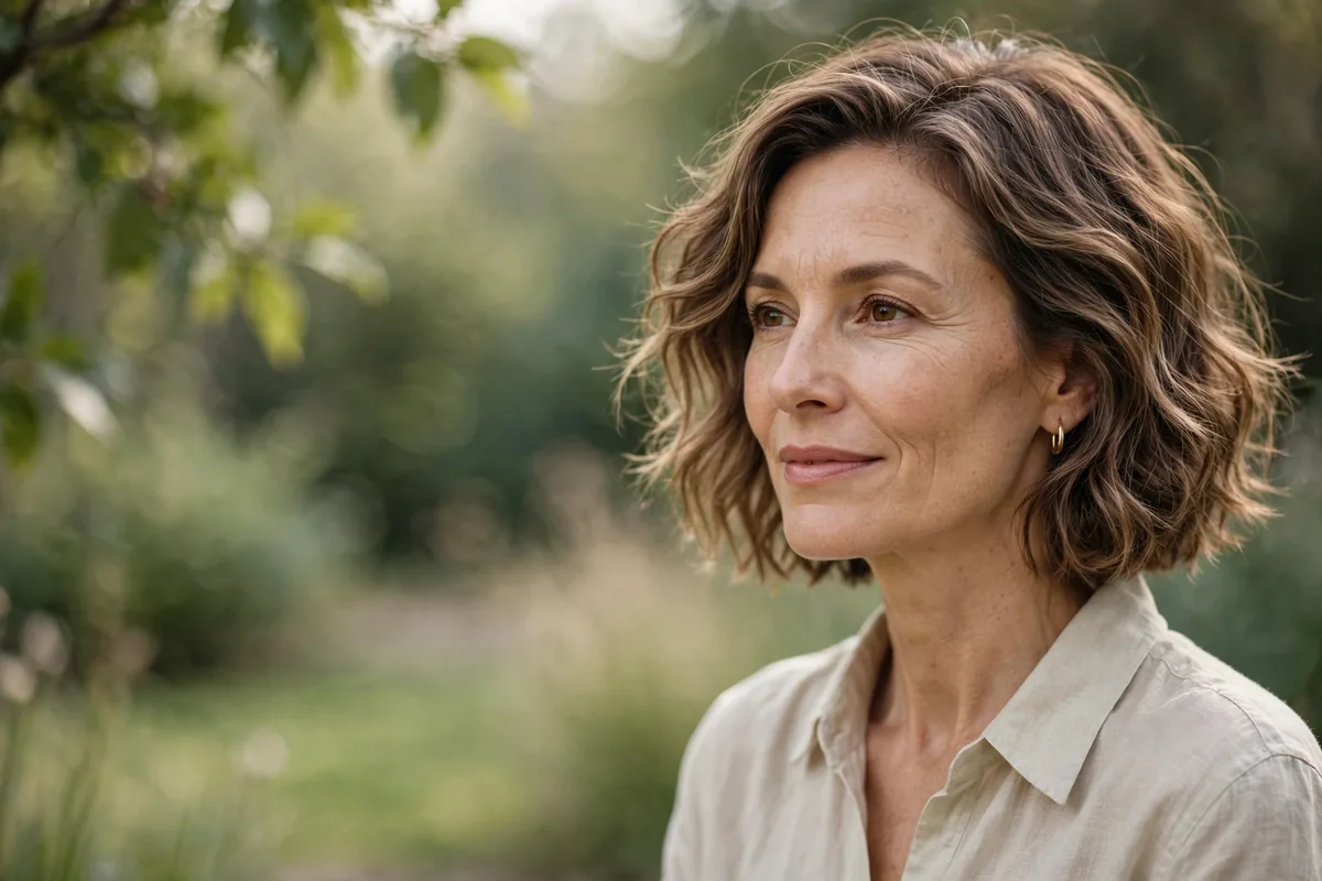20 Wavy Bob Haircuts for Women Over 40 With Zero Effort