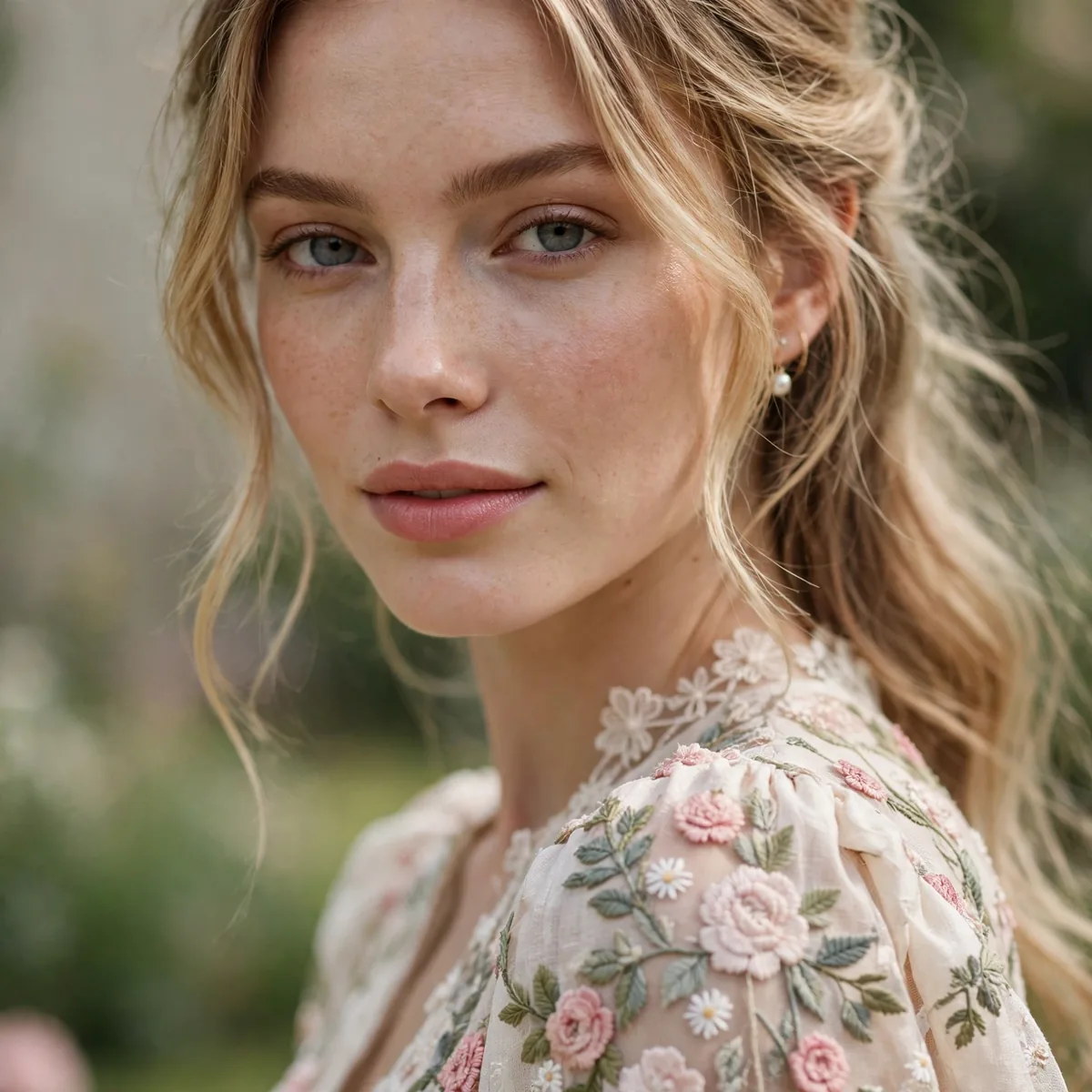 Garden party wedding outfit