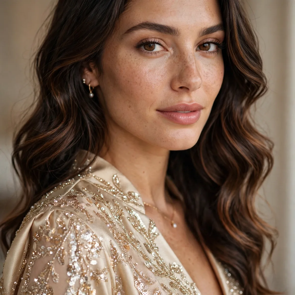 Glam jumpsuit for wedding