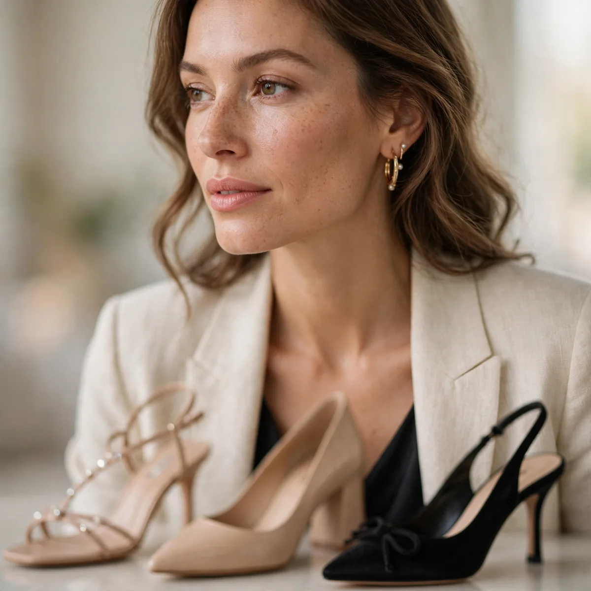 Wedding guest shoe options
