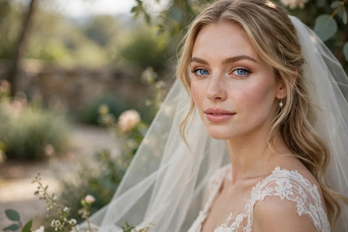 20 Wedding Makeup Ideas for Blue Eyes That Photograph Beautifully