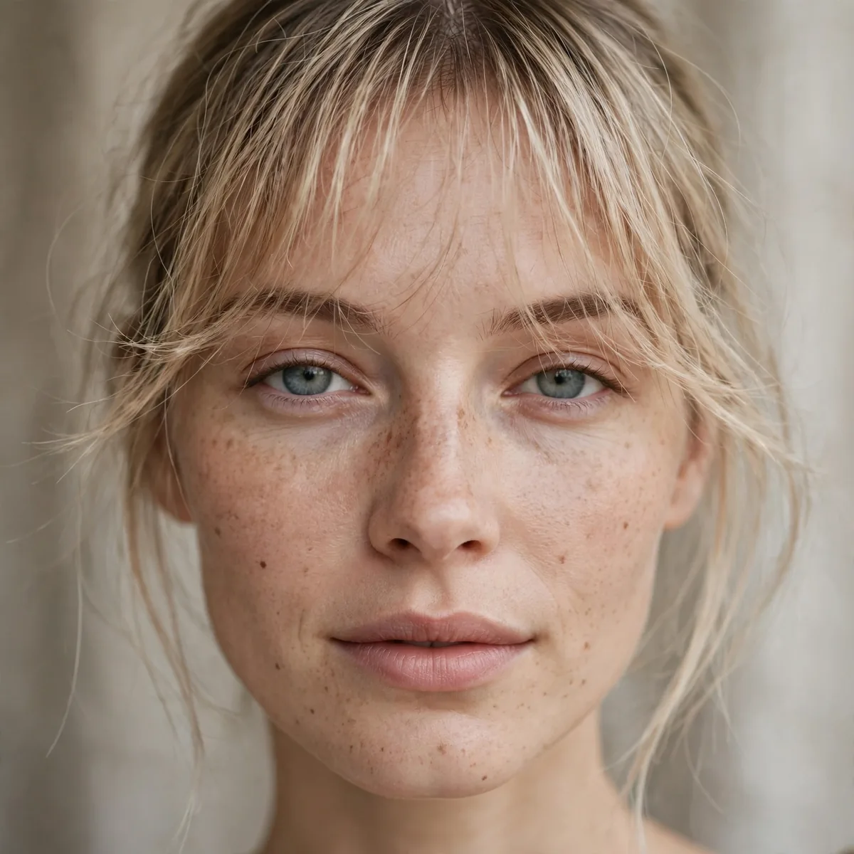 Wispy bangs on fine thin hair